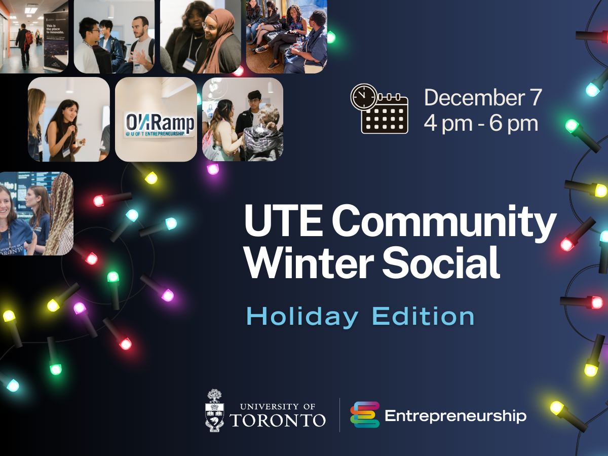 University of Toronto Entrepreneurship